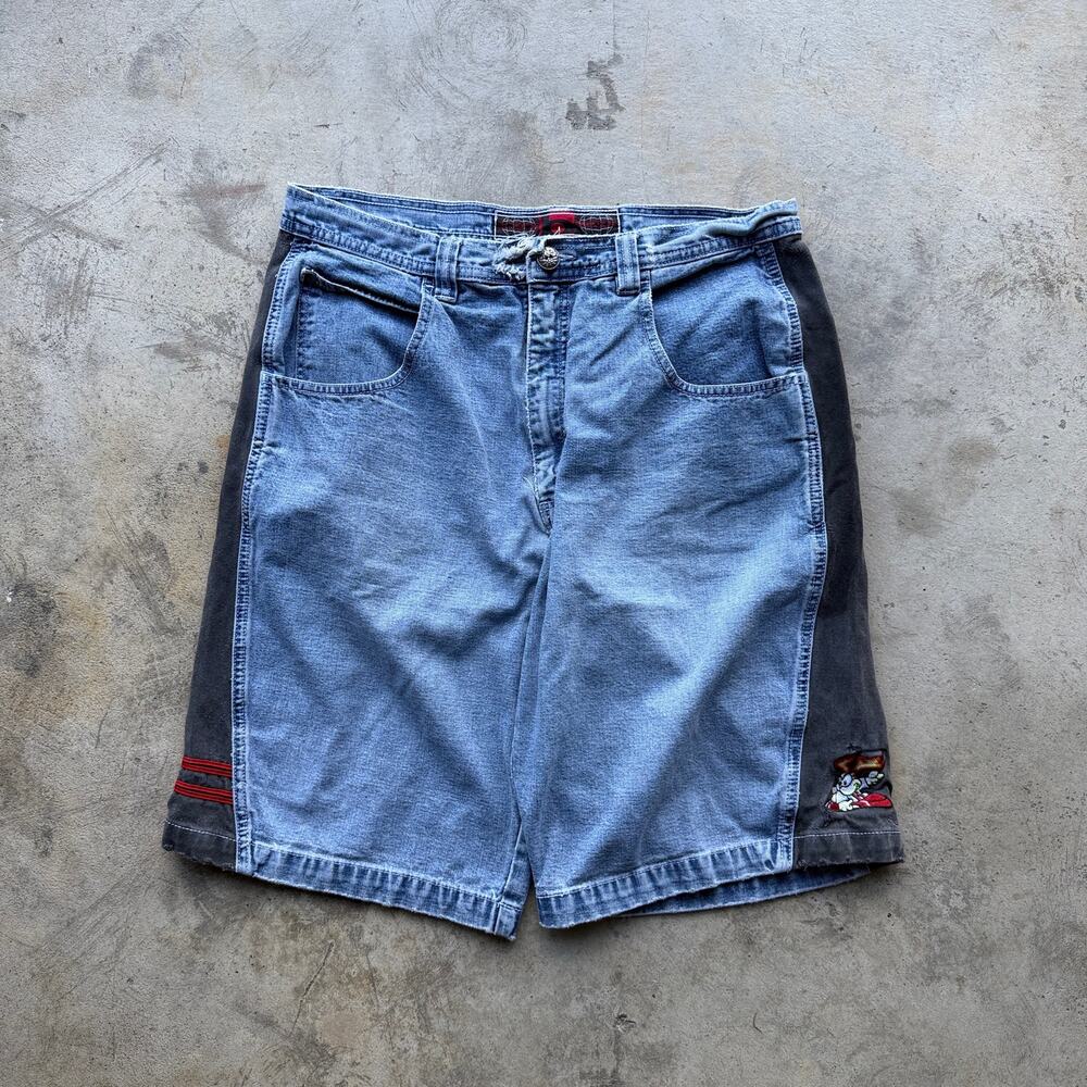 Vintage 90s B1 Soul Baggy Jorts Denim Shorts Mens 36